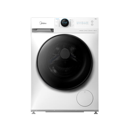 מכונת כביסה 10 קג אינברטר וקיטור MIDEA MF200W100WB/W-IL