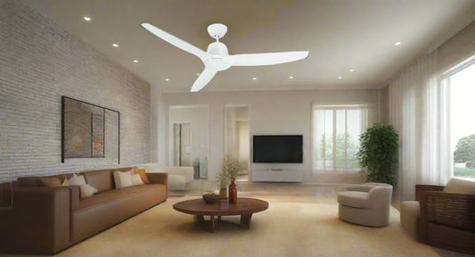 מאוורר תקרה פרגולה טורבו הוריקן '60 + שלט - לבן דגם ATL-8060W