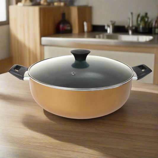 סוטז נון סטיק 32  סמ זהב