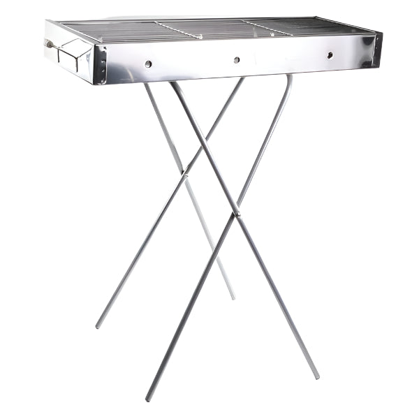 מנגל ענק מגולוון 30*70 סמ נירוסטה