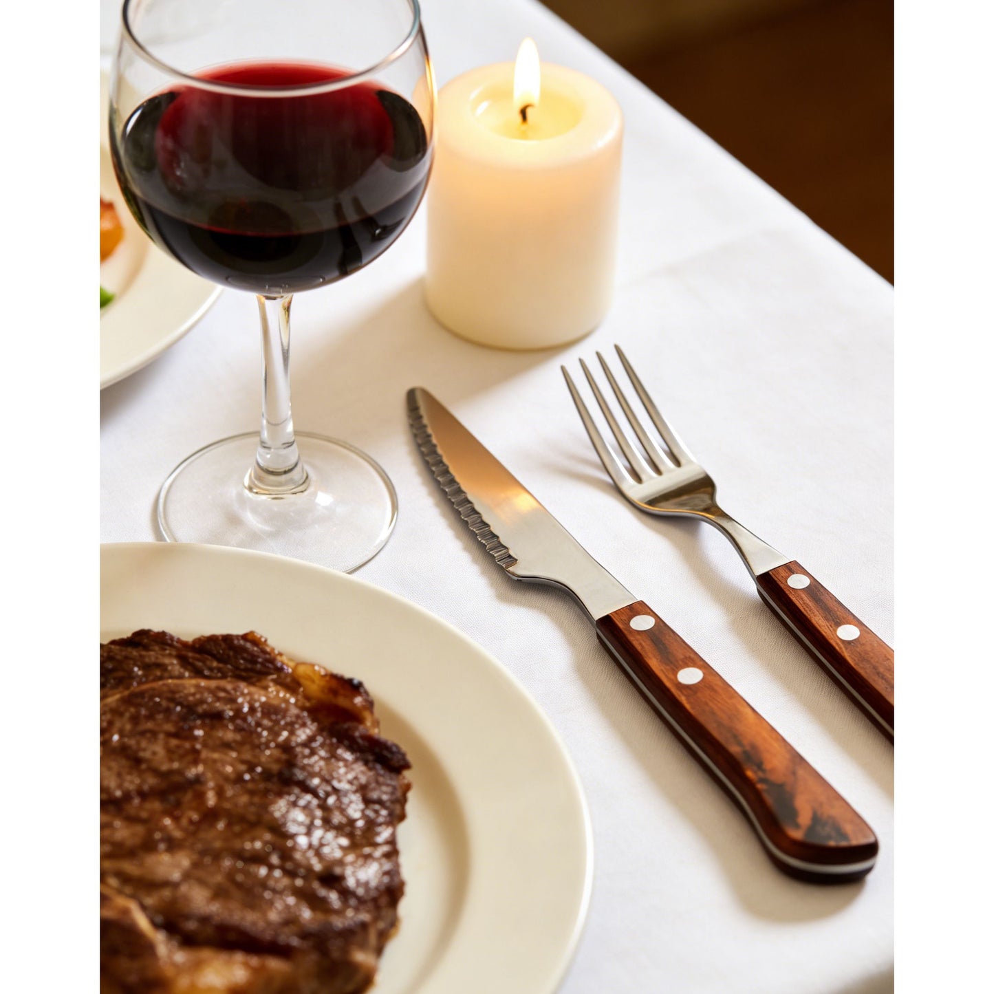 סט מזלג+סכין סטייק CARK