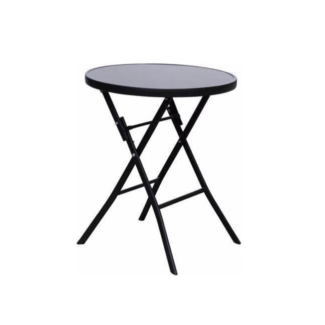 שולחן מתקפל ניו יורק 60 ס"מ שחור