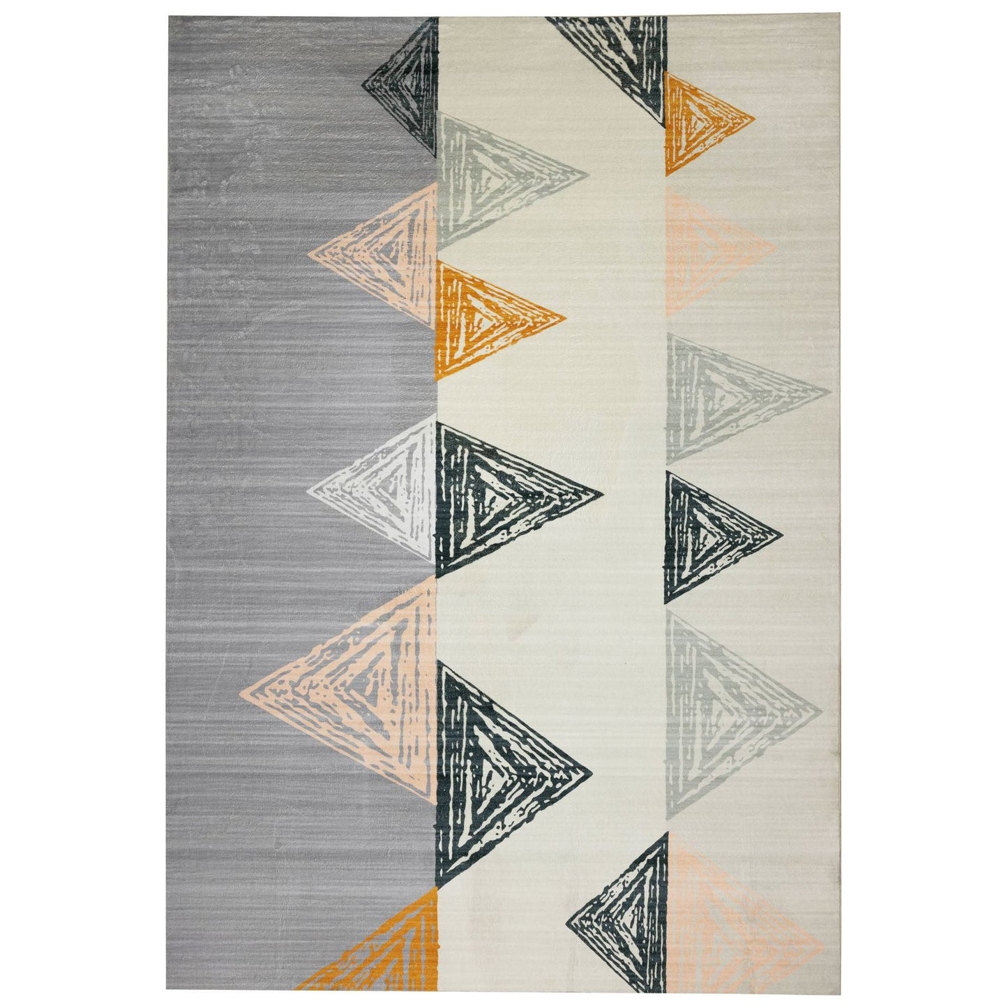 שטיח אריגה ילדים פלמה דגם D-136 אפור במידה 2.00*1.40