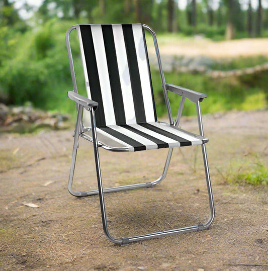 כסא ים מתקפל פסים