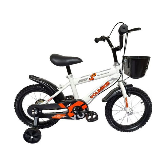 אופני ילדים קלות גודל 16 אינץ דגם RSM-1031 מבית ROSSO ITALY  הבחירה המושלמת לילדים שלכם. לבן
