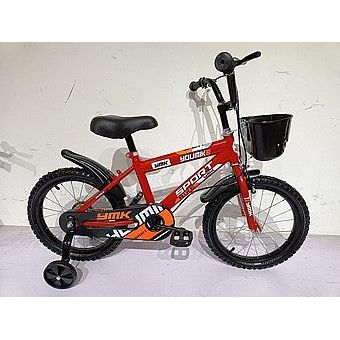 אופני ילדים קלות גודל 16 אינץ דגם RSM-1025 מבית ROSSO ITALY הבחירה המושלמת לילדים שלכם.אדום