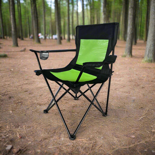 כסא קמפינג רשת ירוק