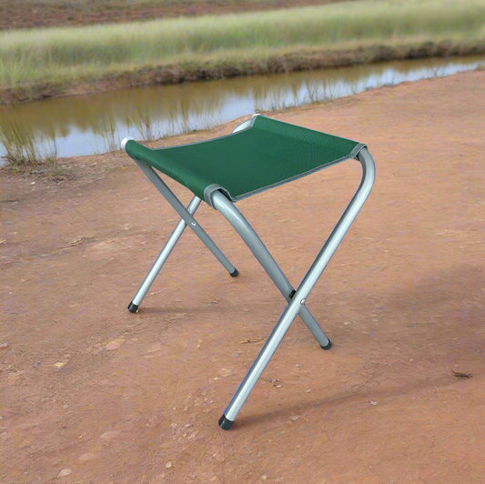 כסא דייגים מתקפל ירוק
