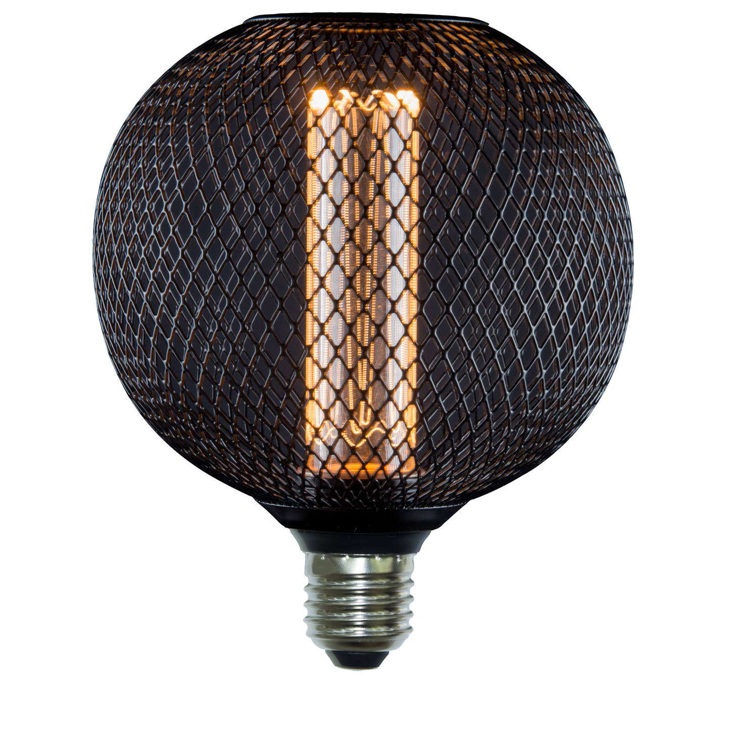 נורת טיפני שחורה עגולה 4W 18K