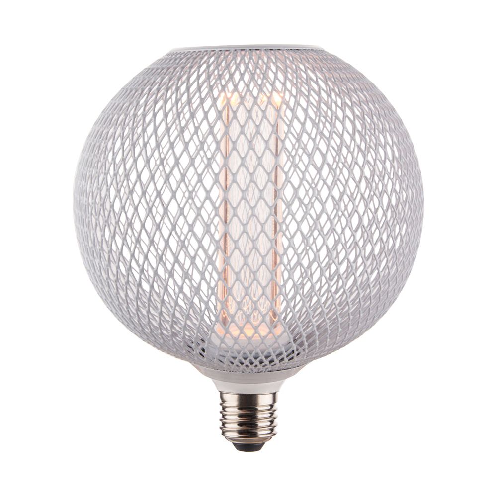 4W 18K נורת טיפני לבנה עגולה