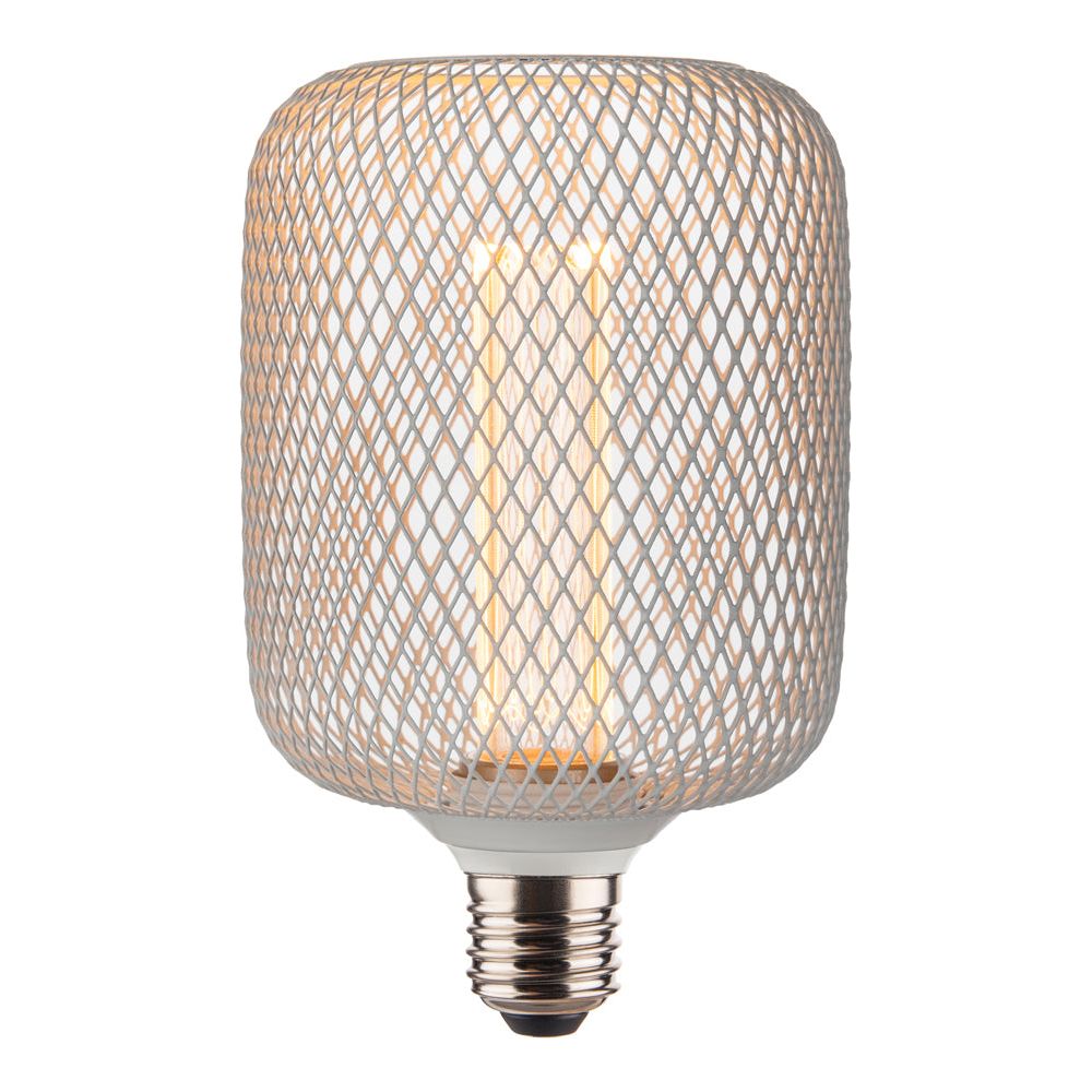 4W 18K נורת טיפני לבנה גליל