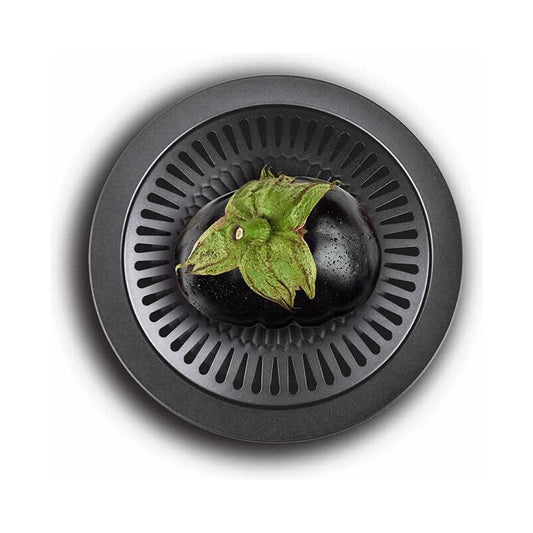 פלטת נונסטיק 30 ס"מ לצליית חציל, ירקות, דגים ובשרים על הכיריים EVERYDAY PLUS מבית Food appeal