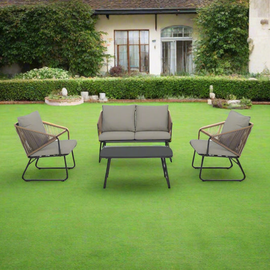 פינת ישיבה למרפסת ולגינה דגם מיקונוס