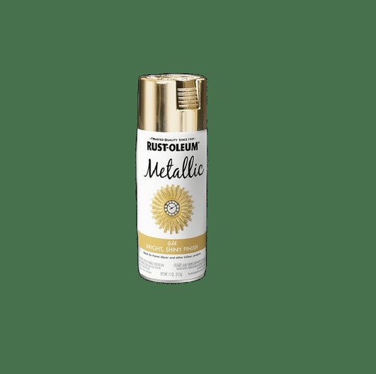 תרסיס ספריי צבע זהב מטאלי חדש X2