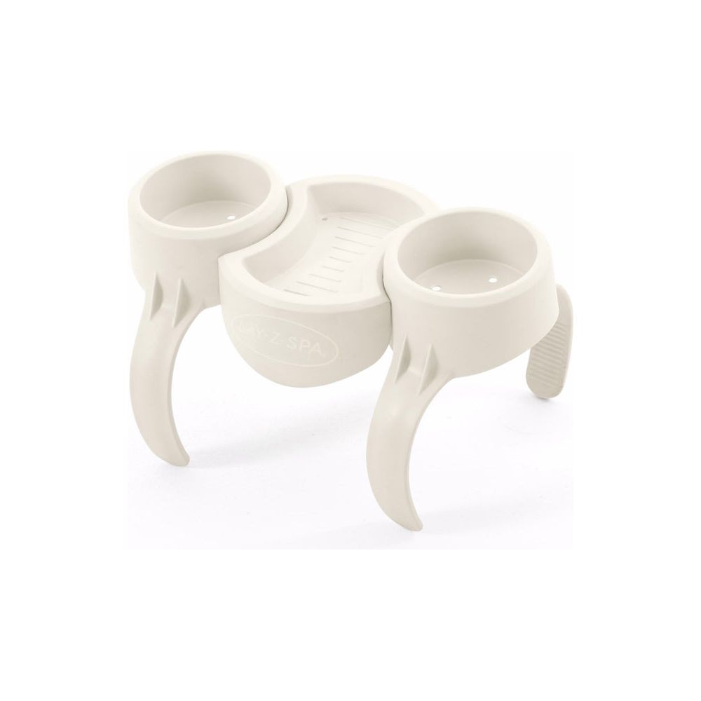 מתקן לכוסות זוגי הכולל מגש למערכת הספא