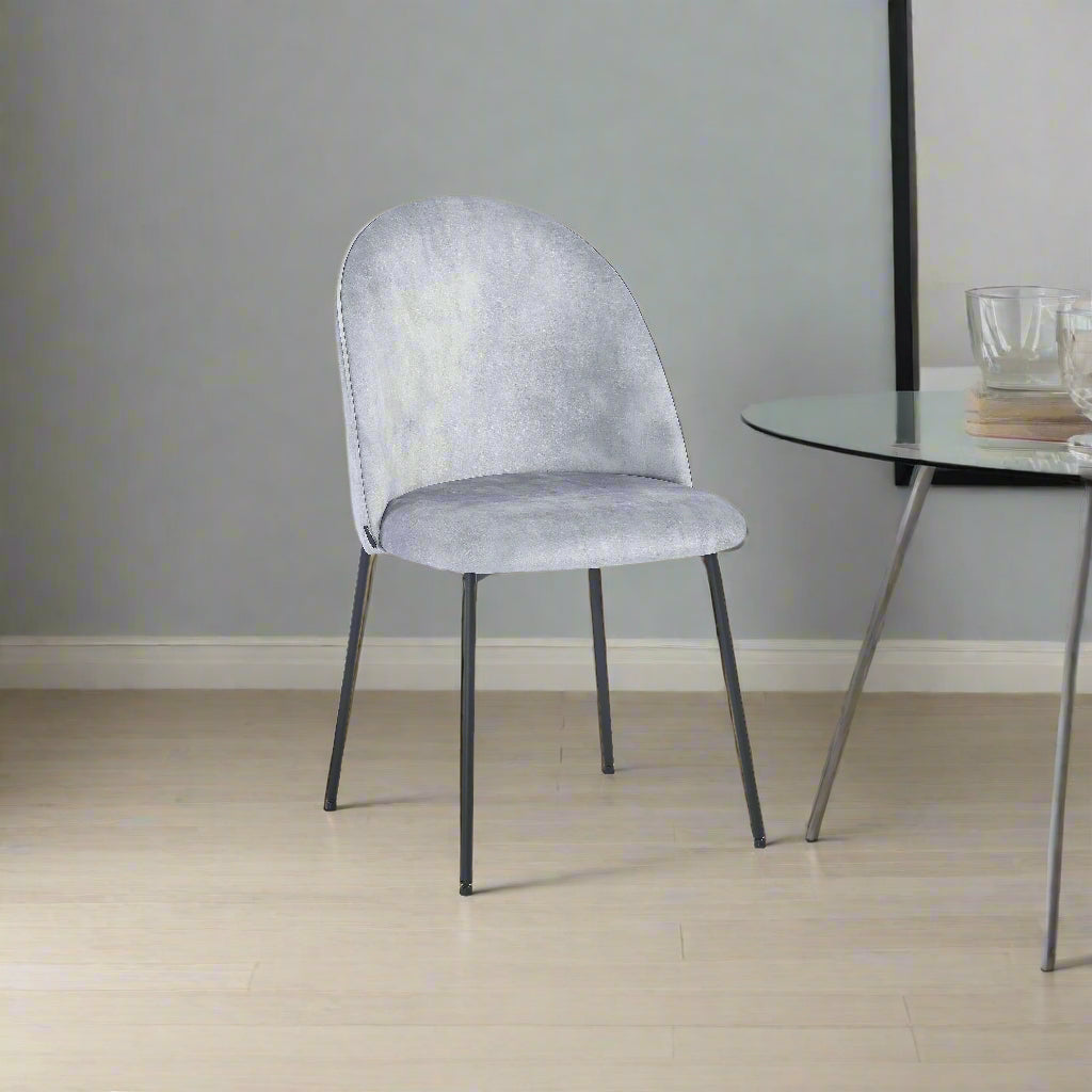 כסא גק אפור