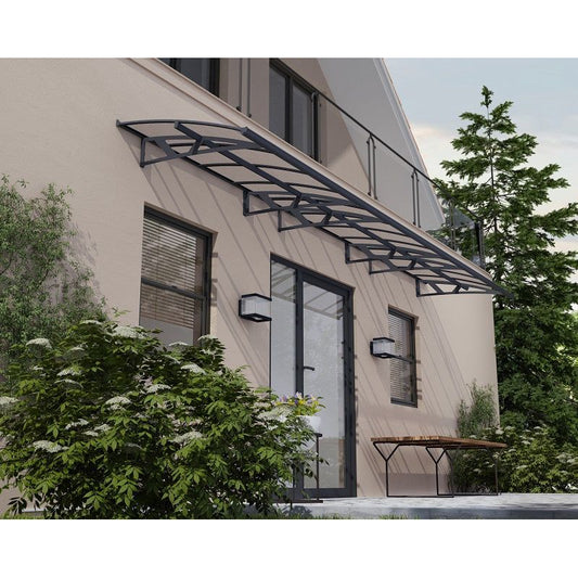 גגון Amsterdam אפור-שקוף 1.4*6.7 מטר