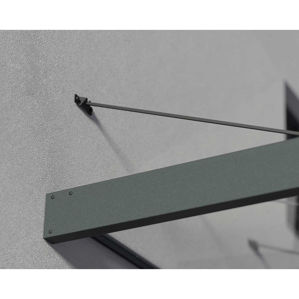 גגון Sophia *L אפור-שקוף 1.4*3.8 מטר