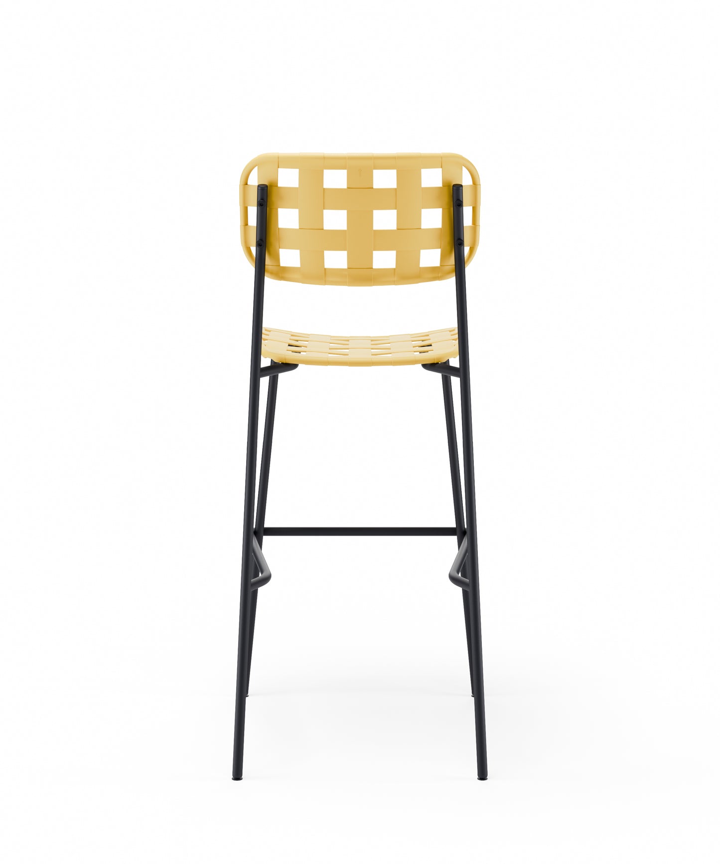 כסא בר יולי צהוב