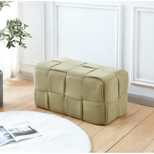 הדום קטיפה איימי 39*39*80 ירוק בהיר