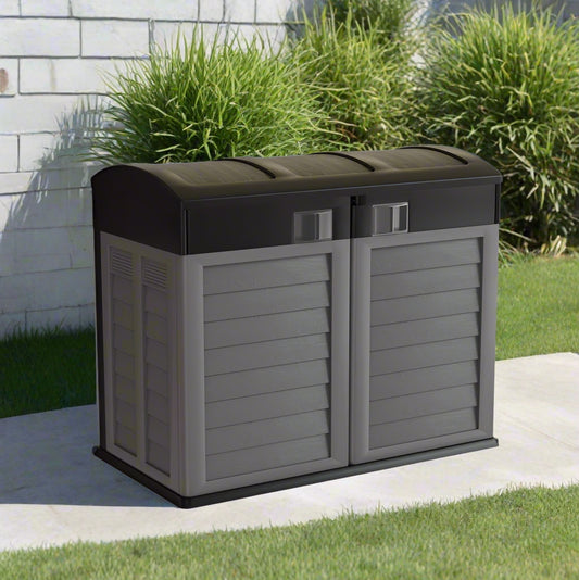 מחסן גינה פלסטיק גדול דגם קומו 1200 ליטר תוצרת איטליה