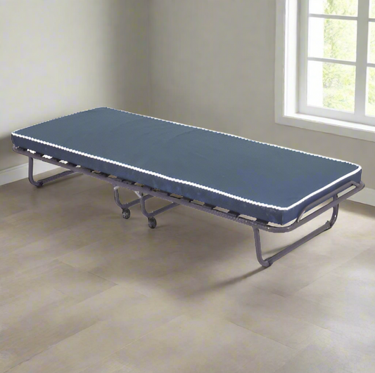 מיטה מתקפלת 80*190+מזרון כחול