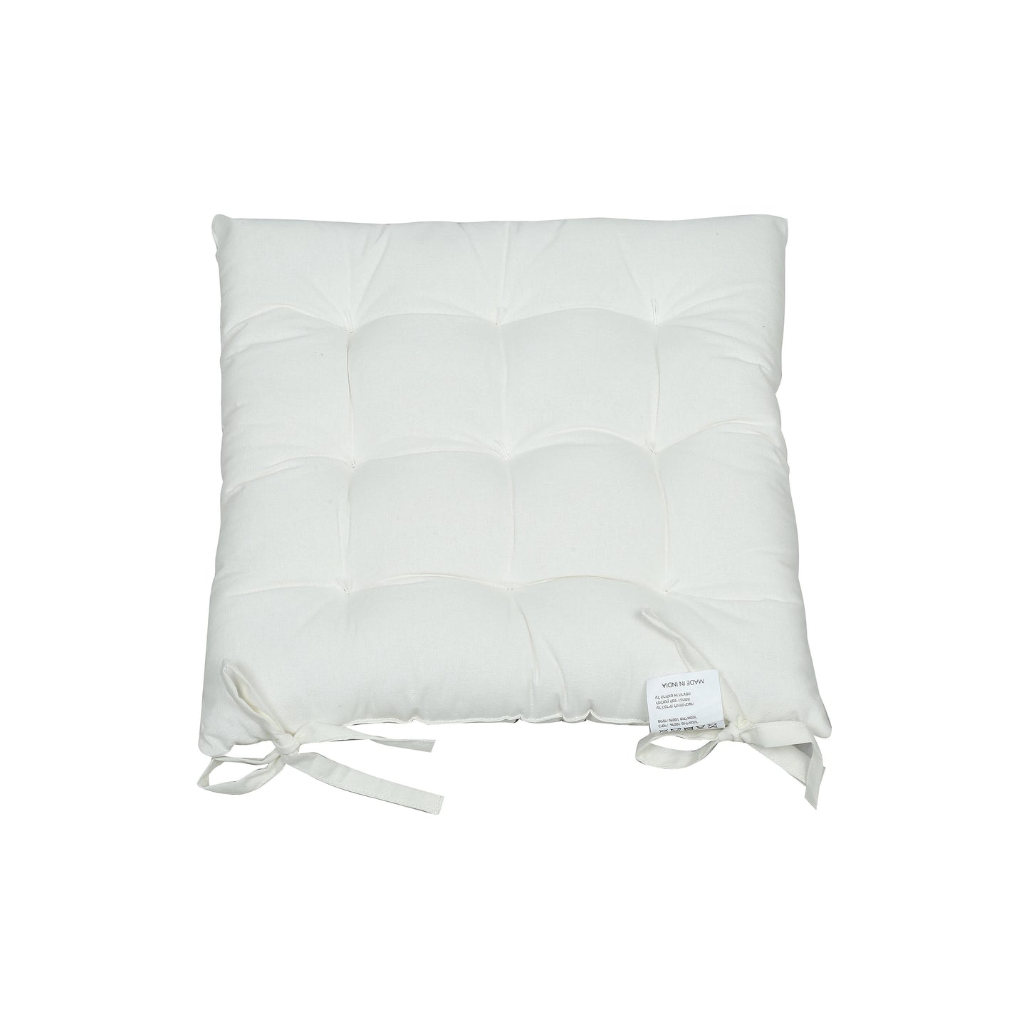 כרית ישיבה 40*40 לבן