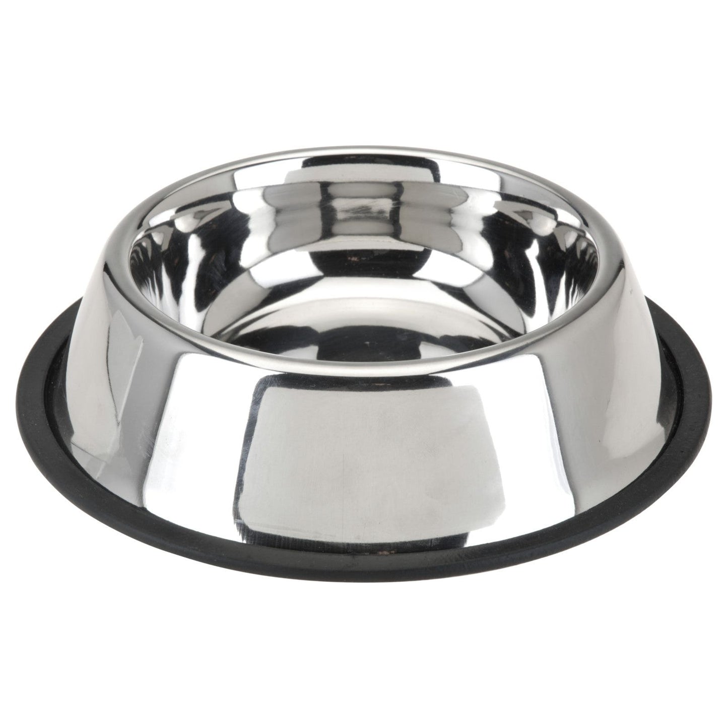 קערת אוכל / מים מנירוסטה לכלב 25 סמ