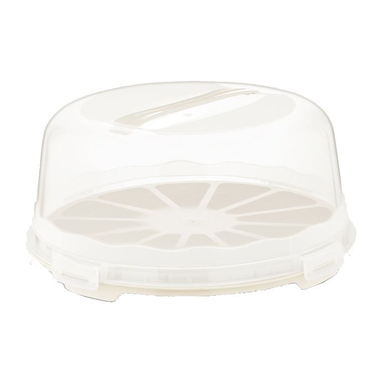 קופסאת עוגה עם מכסה עגול 30*15ס"מ