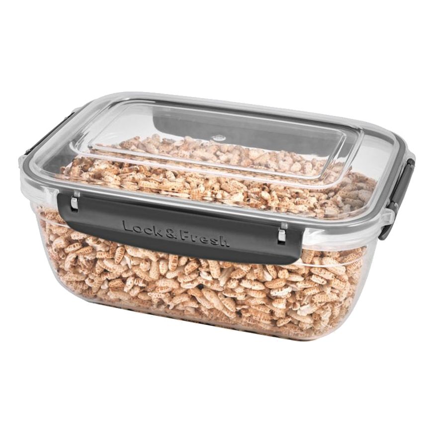 קופסאת אחסון מלבנית 800מ"ל נעילה/פתיחה קלה