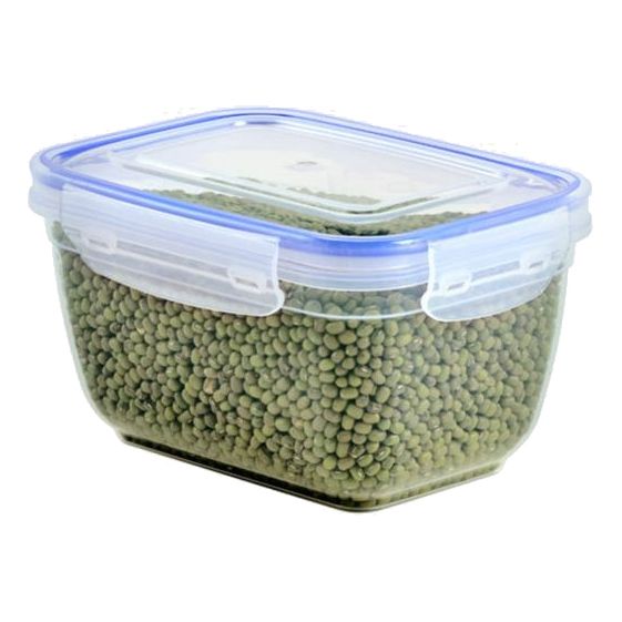 קופסאת אחסון מרובעת 1500מ"ל