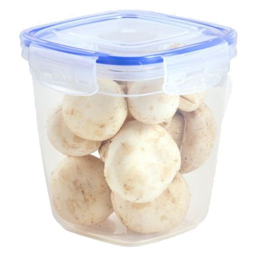 קופסאת אחסון מרובעת שטוחה 1075 מ"ל