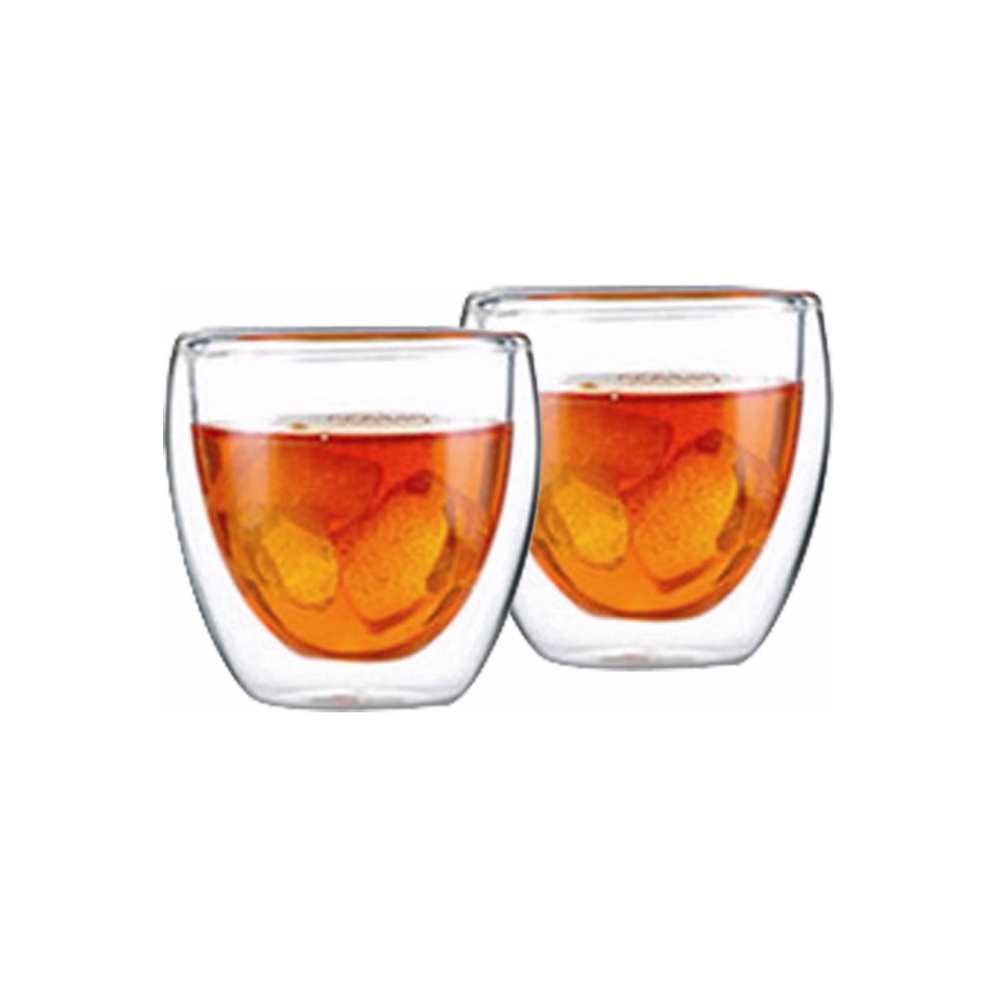 סט 2 כוסות דאבל 80 מ"ל