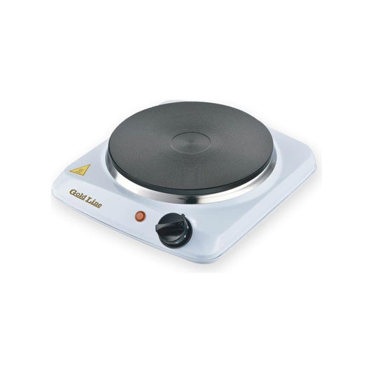 כיריים חשמלית יחיד 1500W צבע לבן דגם ATL-103W של GOLD LINE