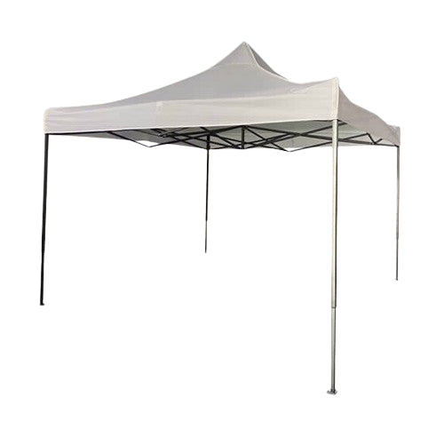 גזיבו לגינה טלסקופי מתקפל 3*3 מטר לבן