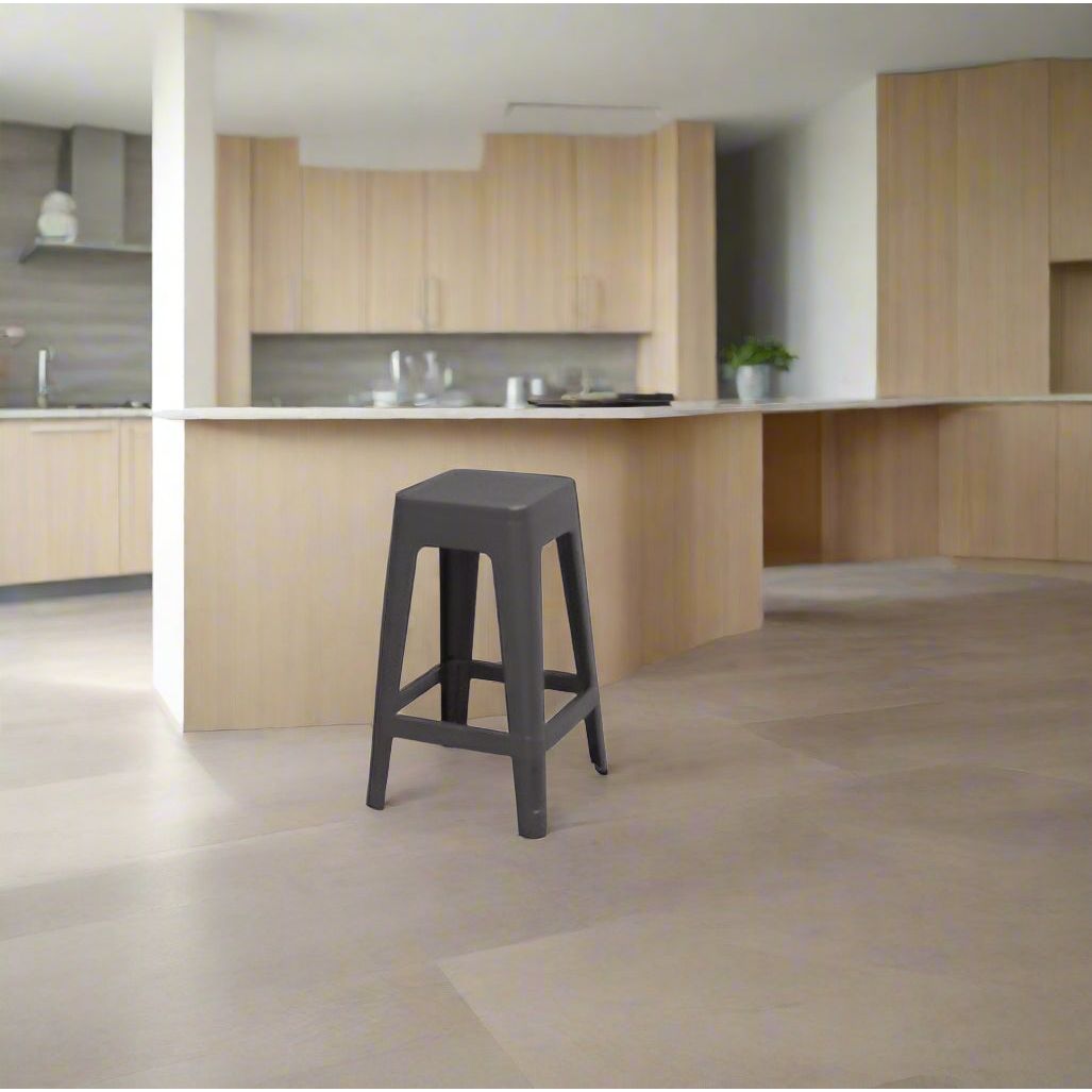 כסא בר לוקה אפור