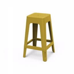 כסא בר לוקה צהוב