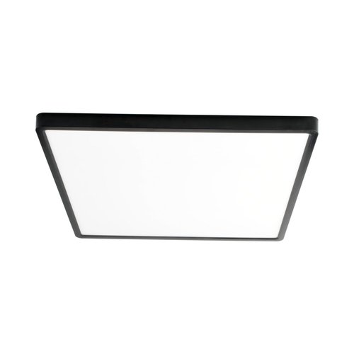 צמוד תקרה TIME שחור 24W 31X31CM CCT