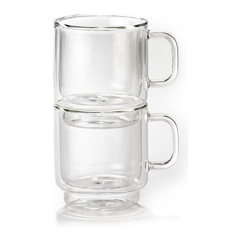 סט 2 כוסות דופן כפולה 250 מל ANDES