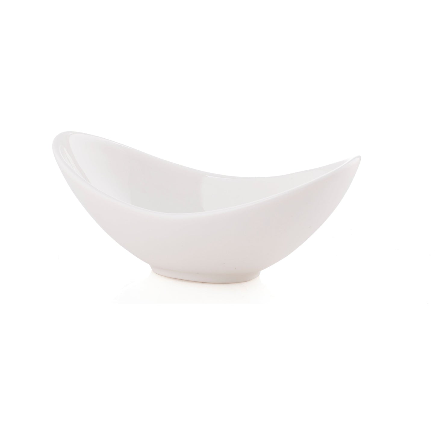 קערת הגשה 19 סמ פורצלן simply white