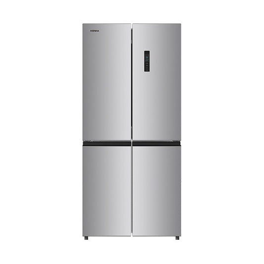 מקרר 4 דלתות נירוסטה 474 ליטר KONKA KRF-480W