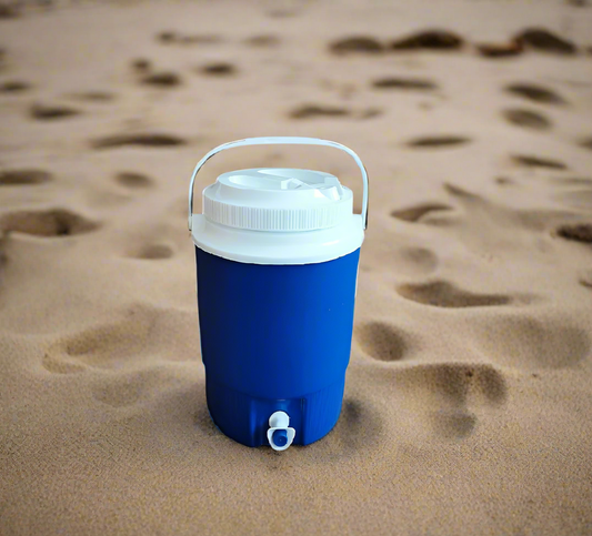 מיכל מים 8 ליטר פלסטיק כחול