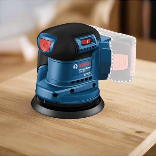 מלטשת אקצנטרית נטענת גוף בלבד GEX 185-LI1  8V