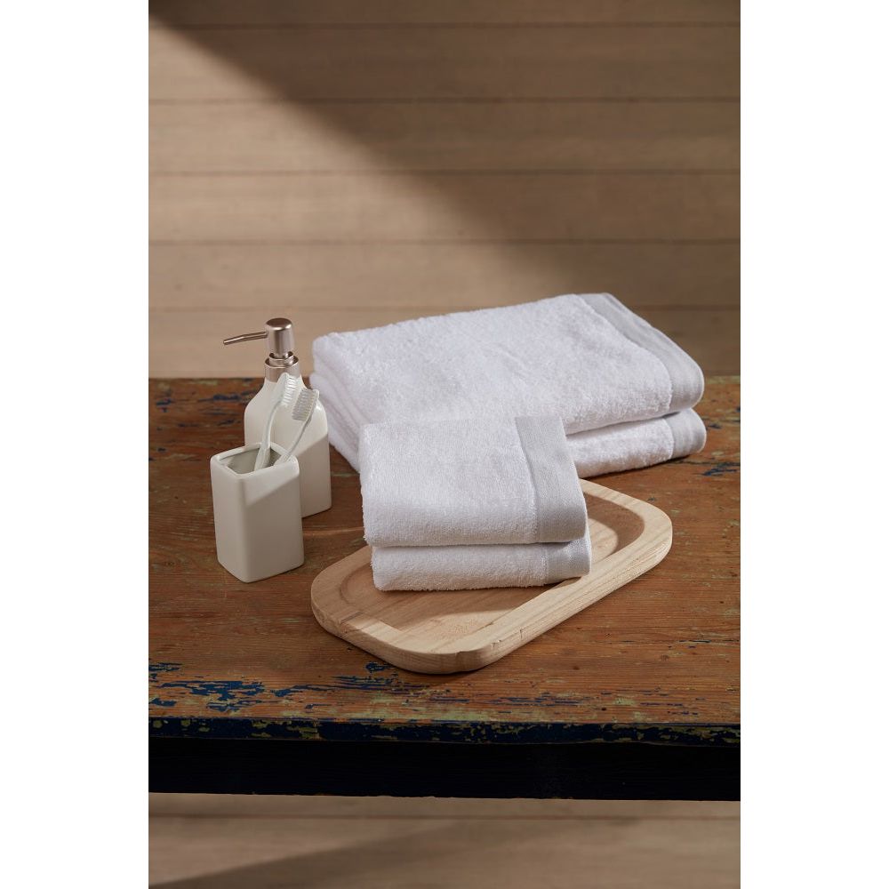 סט 4 מגבות- 2 מגבות גוף+ 2 מגבות פנים כרמל