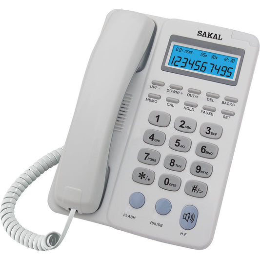 טלפון שולחני מתקדם + צג דגם CID348