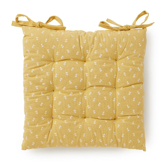 כרית מושב 40/40 סמ מודפסת טום חרדל