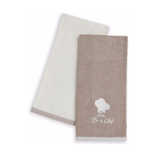 זוג מגבות מטבח 40/70 סמ להיות שף