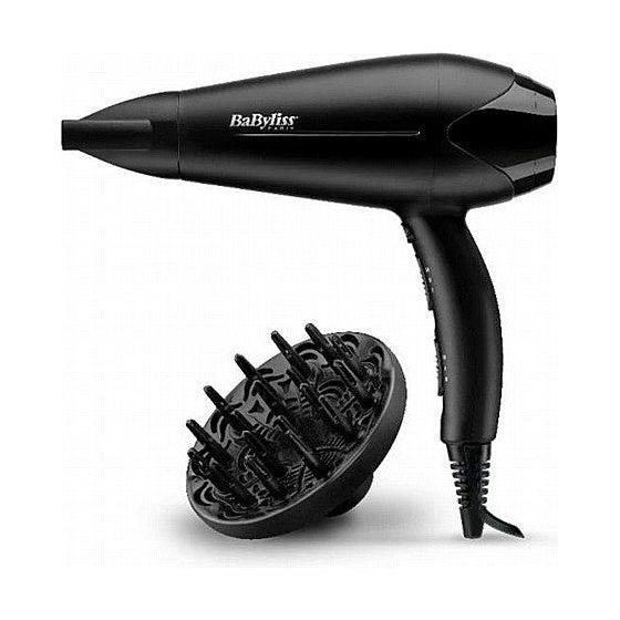 מייבש שיער 2200W+דיפיוזר DC דגם BA-D572DILE של BABYLISS