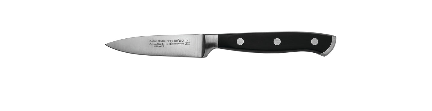 סכין קילוף 9/3.5 (2.0) עם כיסוי פלסטיק Forged Pro