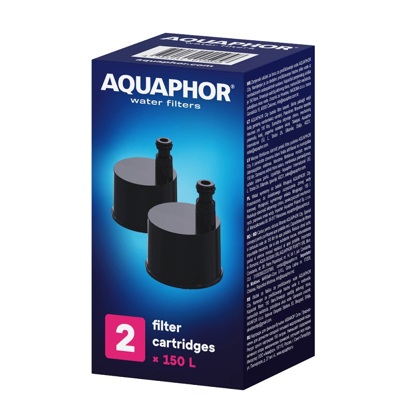זוג סננים לבקבוק סינון AQUAPHOR City